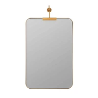 Refined Rectangle Metal Wall Mirror | West Elm