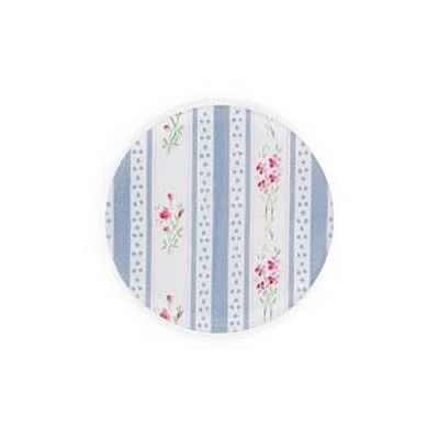 James Vintage Floral Stripe Coaster