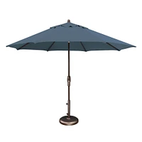 Round Outdoor Market Umbrella (11') | West Elm