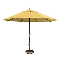 Round Outdoor Market Umbrella (11') | West Elm