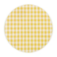 Proper Table Wadsworth Goldenrod Gingham Placemat | West Elm