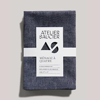 Atelier Saucier Japanese Chambray Napkin (Set of 4) | West Elm