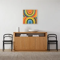 Overlapping Arcs Framed Wall Art by Erica Hauser | West Elm