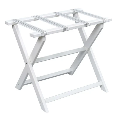 Classic Stripes Luggage Rack | West Elm