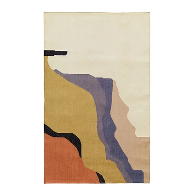 Tantuvi Agate Iris Cotton Bath & Kitchen Rug | West Elm