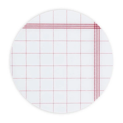 Proper Table Wilson French Check Placemat - Red | West Elm