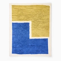 Stacked Shapes Shag Rug | West Elm