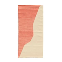 Tantuvi Rose Wave Shuttle Cotton Bath & Kitchen Rug | West Elm