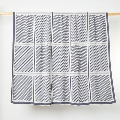 Made*Here New York Classic Crossings Cotton Throw | West Elm