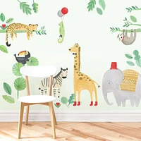 Mej Mej Modern Jungle Peel & Stick Wall Decals | West Elm