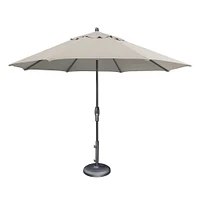 Round Outdoor Market Umbrella (11') | West Elm