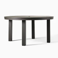 Portside Aluminum Outdoor Round Dining Table (58.5") | West Elm