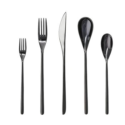 Dragonfly Polished Stainless Steel Flatware Sets | West Elm