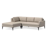 Andes 3 Piece Chaise Sectional | Sofa With West Elm