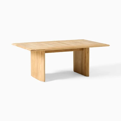 Anton Outdoor Teak Coffee Table (42") | West Elm