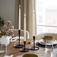 Kuba Metal Taper Holders | West Elm