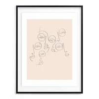 Lunettes Framed Wall Art by Minted for West Elm |