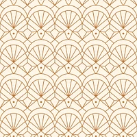 Art Deco Retro Geo Wallpaper | West Elm