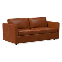 Harris Leather Queen Sleeper Sofa (78") | West Elm