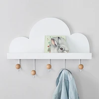 Sydney Cloud Shelf w/ Hooks (24") | West Elm