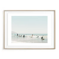 Surf School Framed Wall Art by Minted for West Elm |