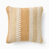 Outdoor Checkerboard Stripe Pillow | West Elm