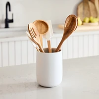 Kaloh Stoneware Utensil Holder | West Elm