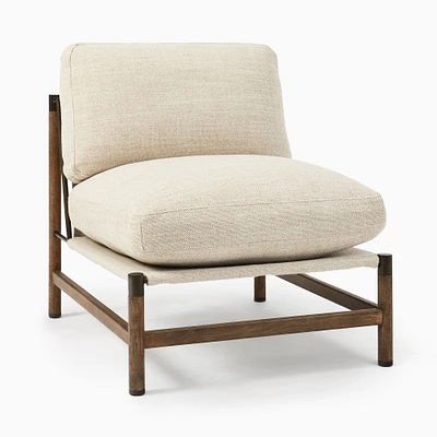 Wood & Metal Framed Chair | West Elm