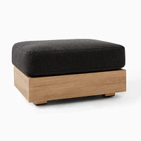 Telluride Outdoor Ottoman | West Elm