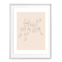 Lunettes Framed Wall Art by Minted for West Elm |