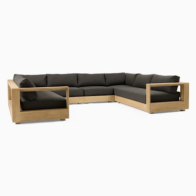 Telluride Outdoor 6-Piece U-Shaped Sectional (151") | West Elm