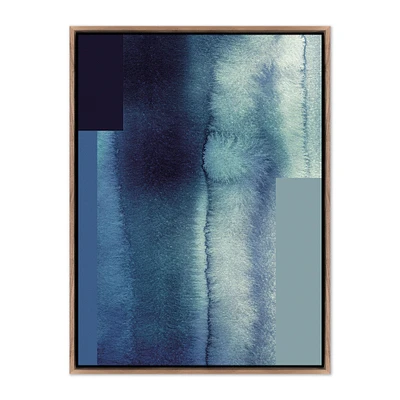 Abstract Paper Cut 13 Floating Canvas Wall Art | West Elm