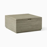 Volume Outdoor Square Storage Coffee Table (36") | West Elm