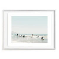 Surf School Framed Wall Art by Minted for West Elm |