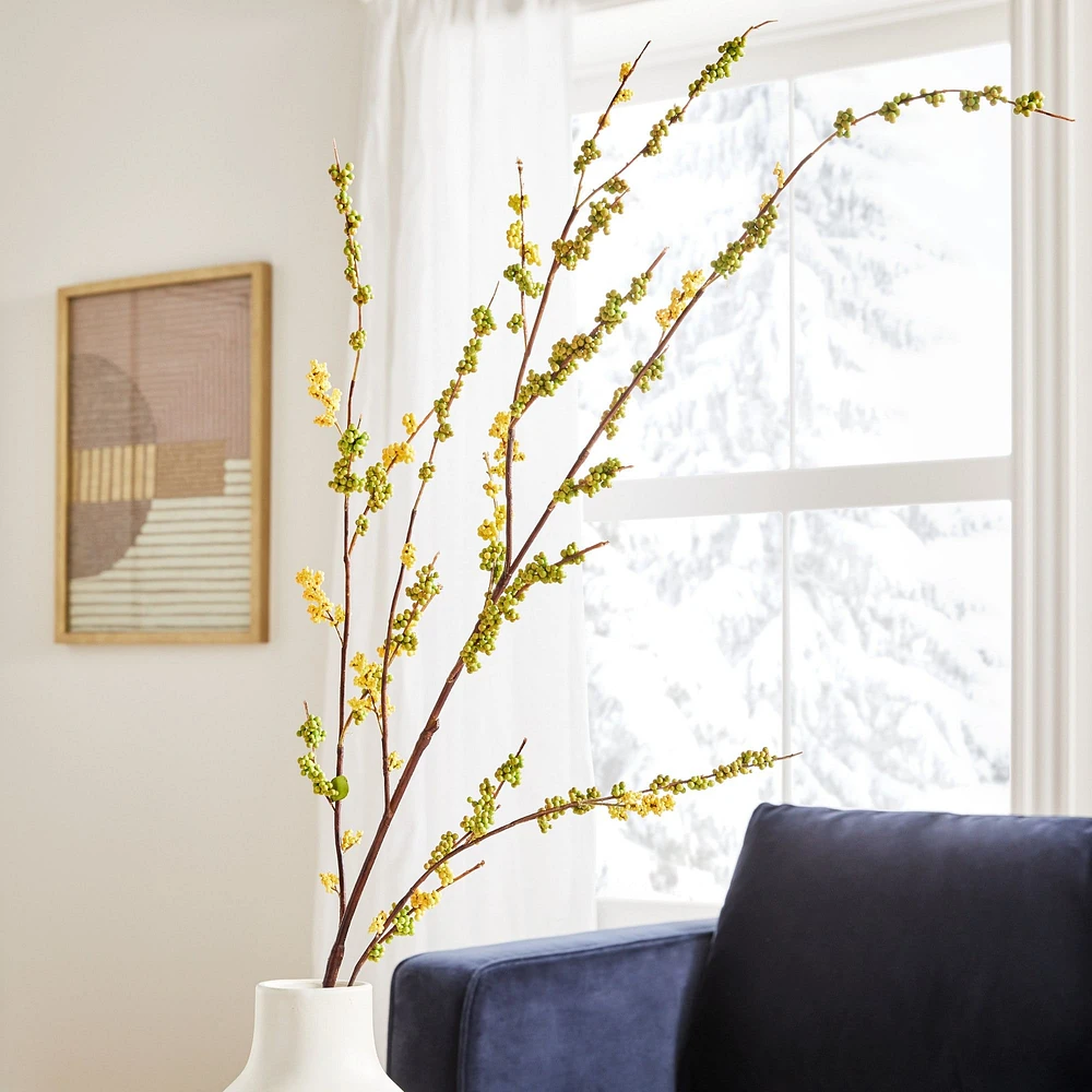 Faux Berry Branch | West Elm