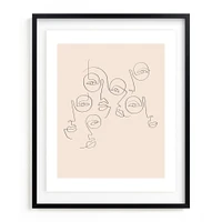 Lunettes Framed Wall Art by Minted for West Elm |