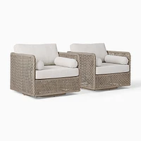 Coastal Outdoor Swivel Chair | West Elm