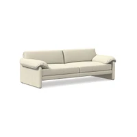 Parry Leather 2-Piece Chaise Sectional (123") | West Elm