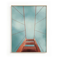 San Francisco Golden Gate Bridge Framed Wall Art by Minted for West Elm |