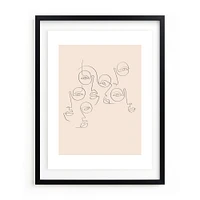 Lunettes Framed Wall Art by Minted for West Elm |