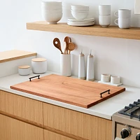 StoneWon Designs Co. African Mahogany Cutting Board & Noodle | West Elm