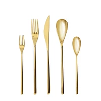 Dragonfly Polished Stainless Steel Flatware Sets | West Elm