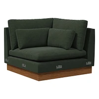 Open Box: Harmony Right Arm Sofa, Twill, Gravel