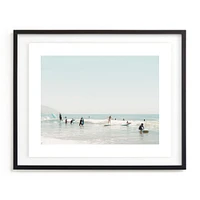 Surf School Framed Wall Art by Minted for West Elm |