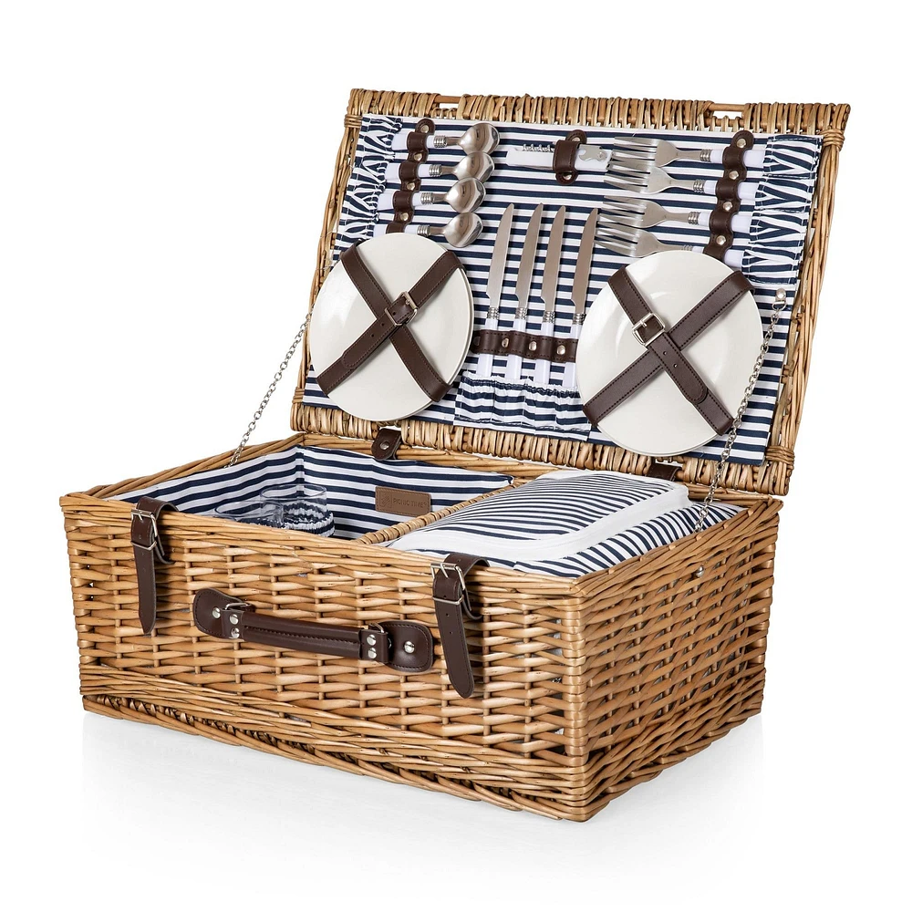 Party Pack Picnic Basket (22 Piece Set) | West Elm