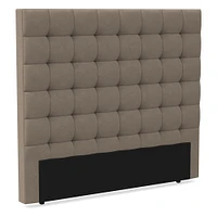 Emmett Grid Tufted Headboard | West Elm