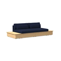 Harwood Storage Sofa w/ 2 Side Tables (111") | West Elm