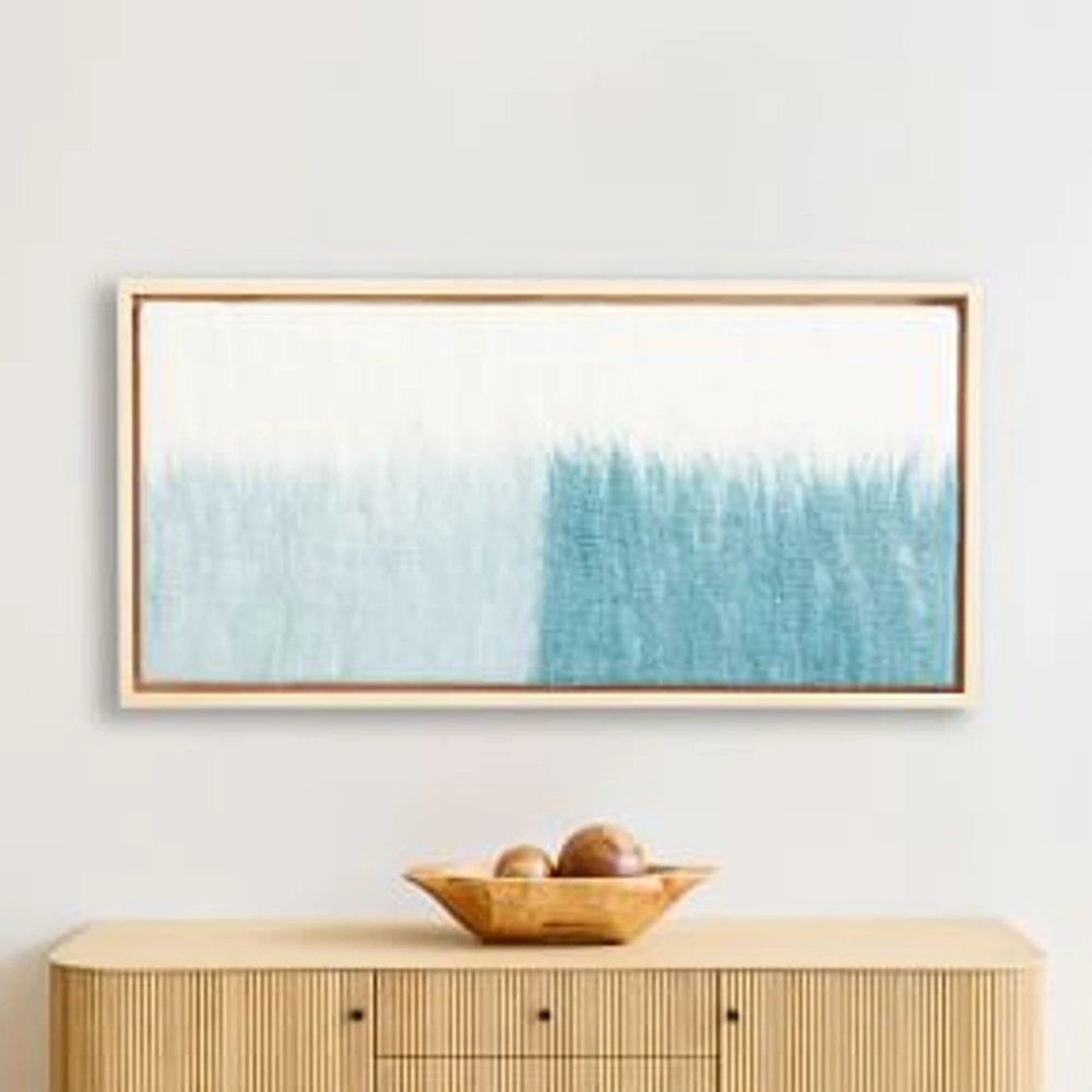 Felt Wall Art, Blue, 18"X36"