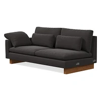 Open Box: Harmony Right Arm Sofa, Twill, Gravel