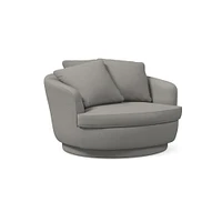 Viv Grand Swivel Chair | West Elm